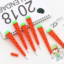 1 шт. милые Креативные в мультяшном стиле арбуз ручка для школы офиса набор карандашей милые Kawaii Ручки для письма Детские игрушки для детей Gif