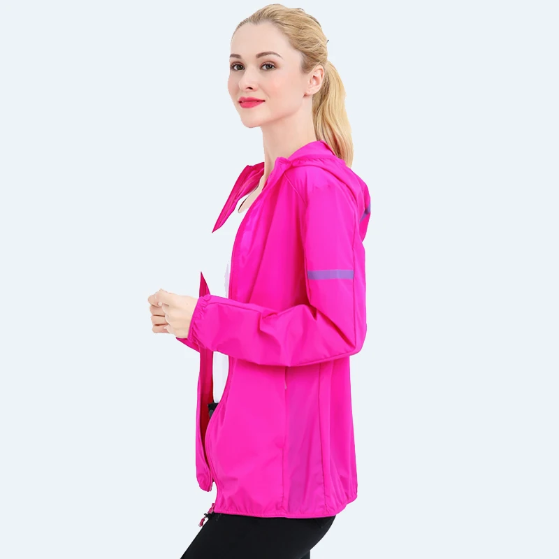 

Women Golf Sunscreen Jacket hooded design summer outwear coat UV proof sports jersey golf skin coat sportswear Clothes lady tops