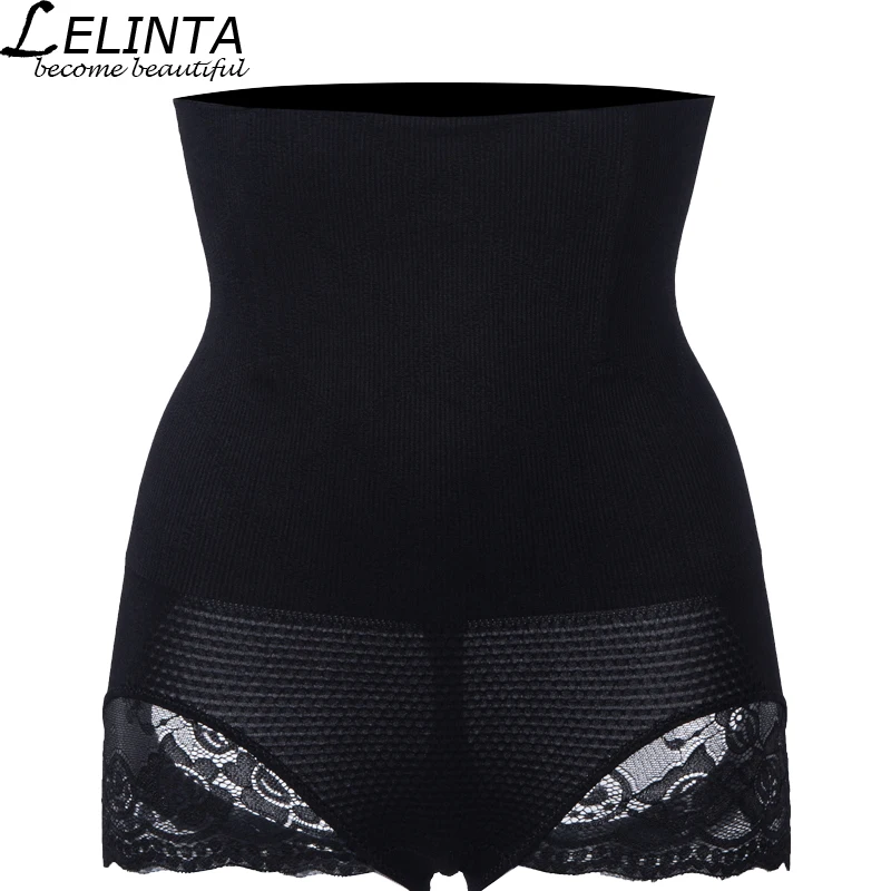 LELINTA High Waist Black Sports Yoga Gym Suit Women Waist Trainer Slimming Clothers With Chinlon &Spandex Materials Underwear
