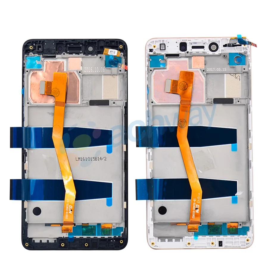 Для FHD Lenovo K6 Note ЖК дисплей кодирующий преобразователь сенсорного экрана в сборе +