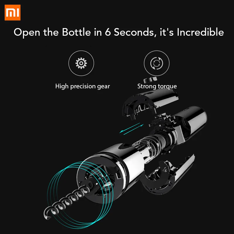 Original Xiaomi HUOHOU Wine Electric Bottle Mi Passkey 2018 Cool Gadget Smart Home Accessories Best - 32907708749