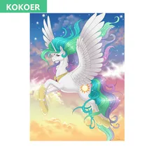 

5D Diy Diamond Embroidery Animals Diamond Mosaic Unicorn And Birds Diamond Painting Cross Stitch Wedding Decoration Wall Sticker