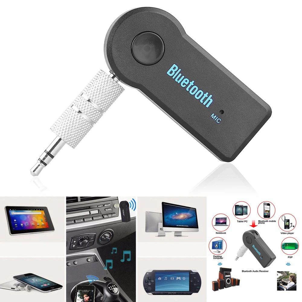 Hot 3.5mm Wireless Bluetooth Receiver Bluetooth ...