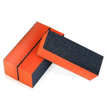 

10 Pcs Nail File Set Professional Sponge Material Three Sided Emery Board Buffer Files Kit Colorful