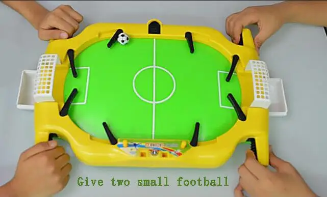 Soccer Table Football Game Foosball Toys mini Board Training Ejection Double Fight Novelty Power Shot Skill Indoor Sport 37*24CM