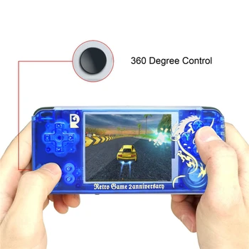

3.0'' IPS Screen Retro Game Plus 2 Anniversary Video Game Console 3000 Game for Omron Button 32G RG300 Family Gift Retro Console