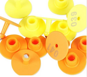 

1000 Sets/lot 125KHZ Higgs-3 RFID Livestock Animal Ear tag Non-toxic environmental friendly