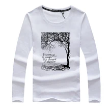 2017 mens t shirts fashion Swag Men Slim long sleeve T-shirt mens T-shirt camisas Masculinas men casual tops tees swag