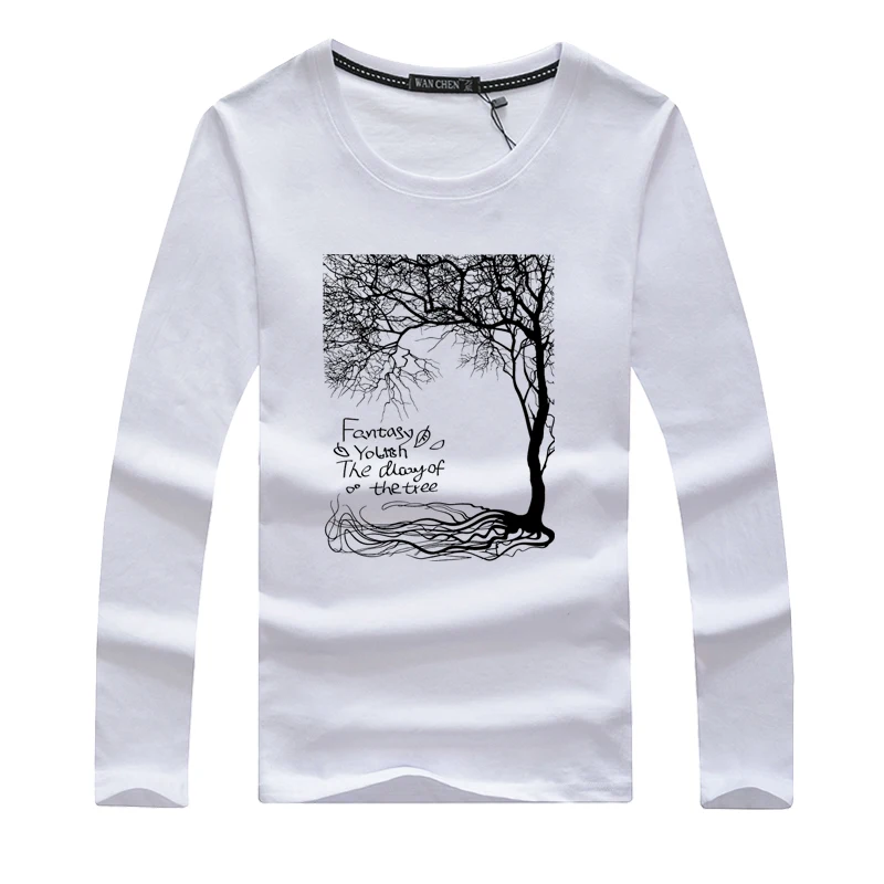 2017 мужские футболки модные тонкие с длинным рукавом повседневные топы Swag|t shirt swag