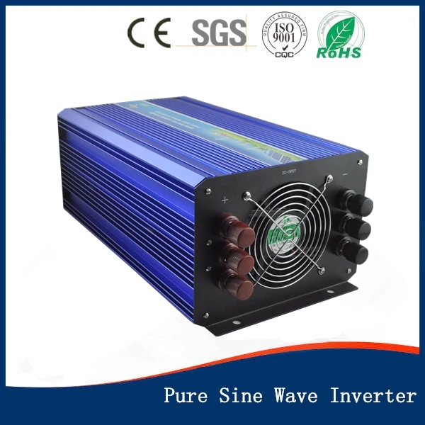 

3000W Pure Sine Wave Inverter 12/24/48V to 100/110/120/200/230/220V high frequency Inverter LED Display with CE RoHs approved
