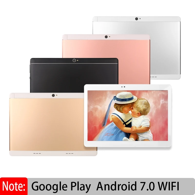 

Original Octa Core Tablet Pc 10.1 Inch Android 7.0 IPS With Google Plya WiFi SIM 3G Call MT8572 CPU ADD Keyboard Leather Case