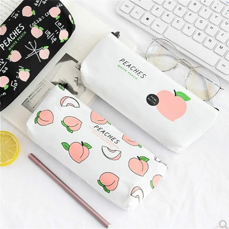 1 шт./продажа чехол карандаш Kawaii с животными милый маленький коричневый