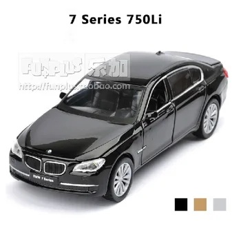 

High Simulation Exquisite Model Toys: ShengHui Car Styling 7 Series 750Li Model Decoration 1:32 Alloy Car Model Excellent Gifts