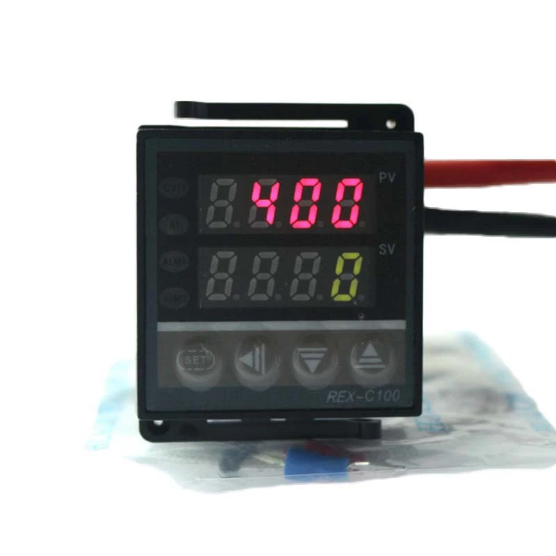 M 0 To 400°C K Type Relay Output Digital PID Temperature Controller REX-C100