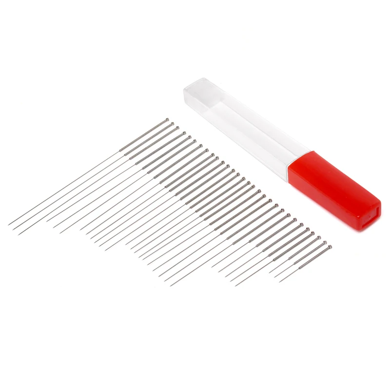 30 Pcs Mixed Size Traditional Acupuncture Needles Set For Repeating Use