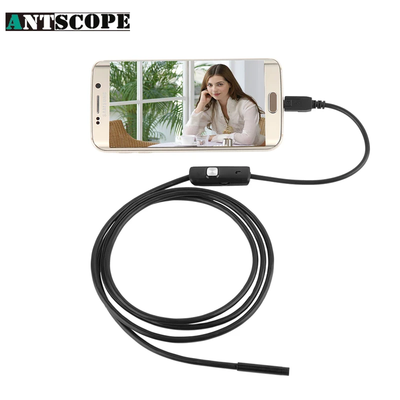 imágenes para Antscope 5.5mm 6 LEDs teléfono Android IP67 Impermeable Del Endoscopio Del USB Cámara de Inspección 1.5 M Borescope Cable OTG Android Endoscopio imágenes para Antscope 5.5mm 6 LEDs teléfono Android IP67 Impermeable Del Endoscopio Del USB Cámara de Inspección 1.5 M Borescope Cable OTG Android Endoscopio