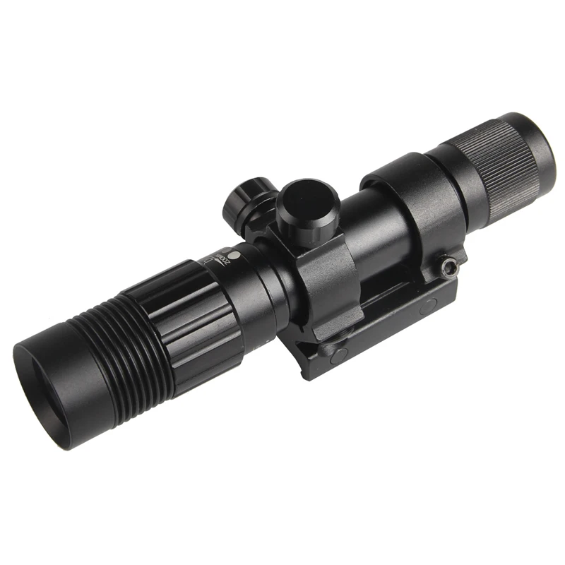 Night Vision Optics Adjustable Strong Green Laser Flashlight Illuminator Hunting Laser Sight Free Shipping RL8-0006G-03
