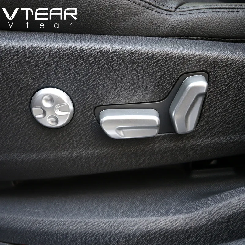 Vtear для Peugeot пежо 3008 5008GT хромированные аксессуары интерьера кнопки регулировки