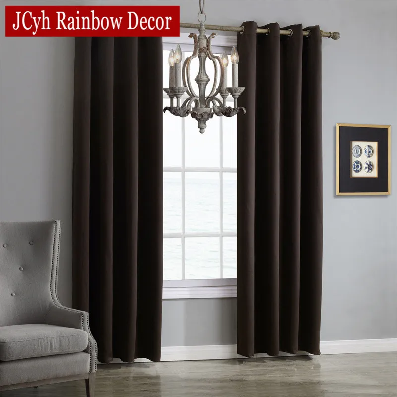 JRD Modern Blackout Curtains For Living Room Window Curtains For Bedroom 