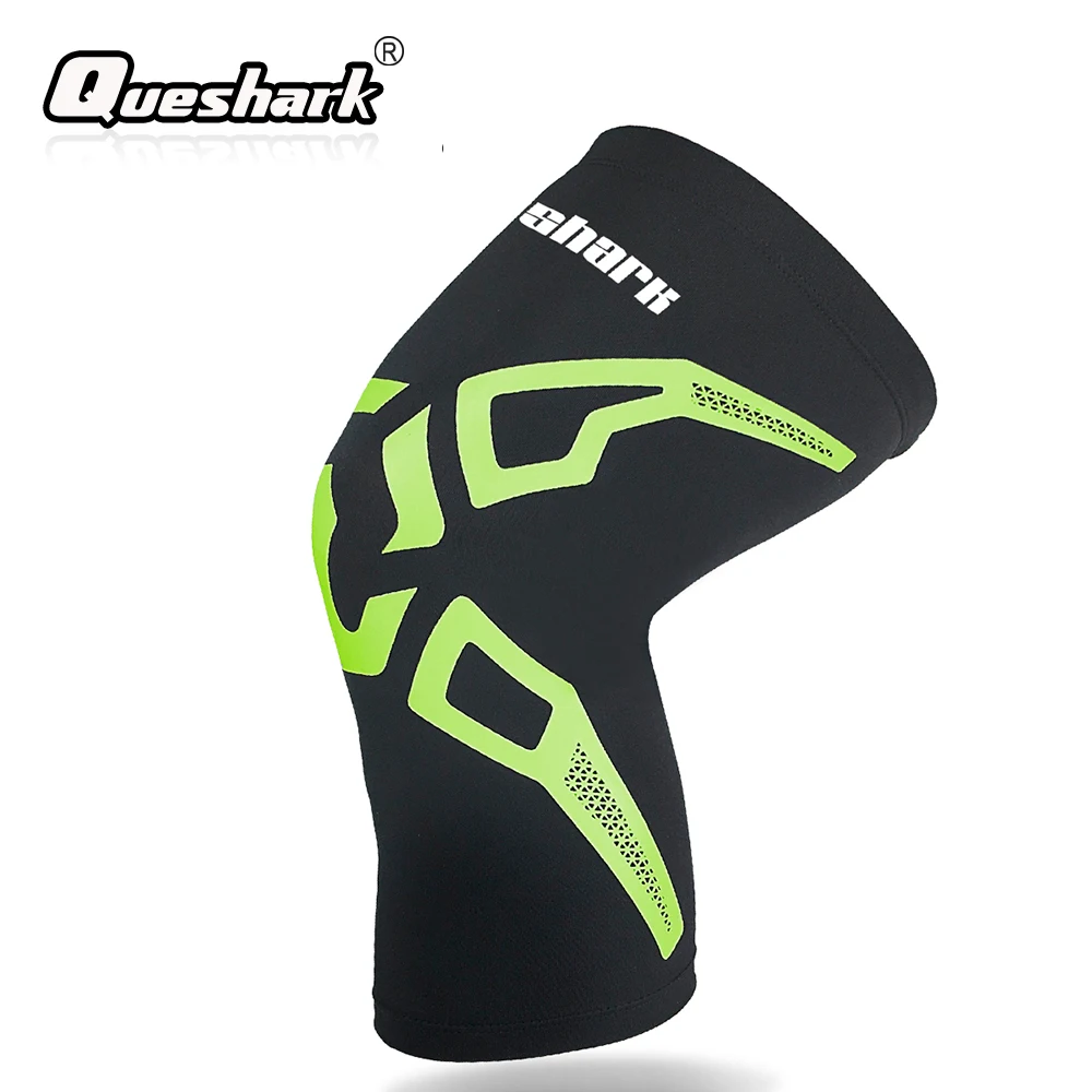 

1PC Sports Silicone Kneepads Antiskid Long Knee Support Brace Pad Protector Basketball Soccer Cycling Legwarmers