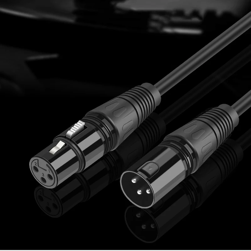 HiFi XLR Jack Cable Karaoke Microphone Sound Speaker Cannon Audio Cable XLR Cable Male to Female Stereo TRS for Amplifier Mixer HiFi XLR Jack Cable Karaoke Microphone Sound Speaker Cannon Audio Cable XLR Cable Male to Female Stereo TRS for Amplifier Mixer