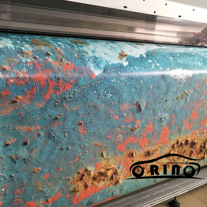 Rust Car Wrap Vinyl-5