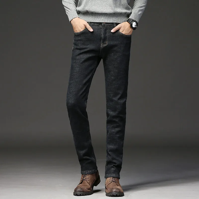 2019 New Men s Spring Summer Thin Light Slight Stretch Straight Fit Jeans Male Blue Black Pants Mens High Quality 2019 New Men s Spring Summer Thin Light Slight Stretch Straight Fit Jeans Male Blue Black Pants Mens High Quality