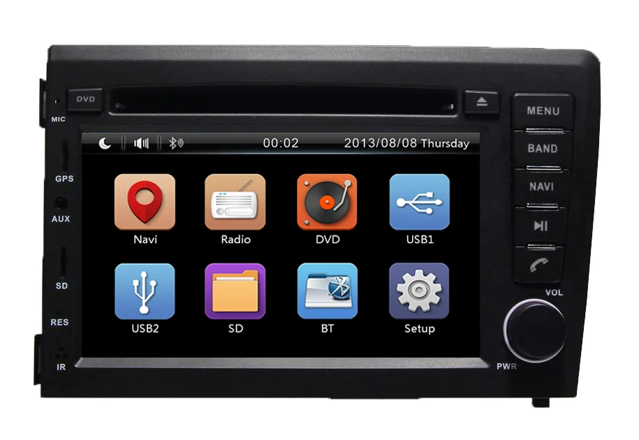 2 Din Car DVD Player for Volvo S60 V70 XC70 2000 2004 with GPS