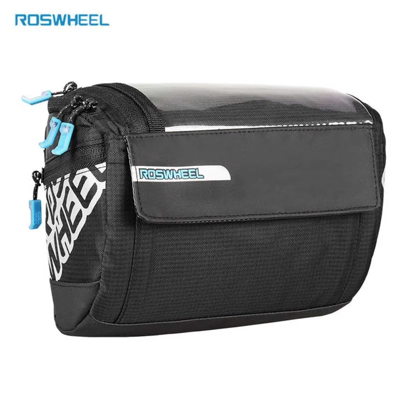 

PVC Map Pocket Bike Bag Top Tube Frame Bag Pannier Bicycle Front Rack Large Storage Bicycle Bags Riding Cycling Handlebar Bag