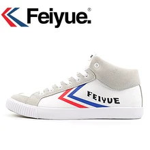 Feiyue/Коллекция года; оригинальные высокие кроссовки Knight; Классическая обувь для боевых искусств; таичи; тхэквондо; ушу; кунг-фу; мягкая удобная обувь