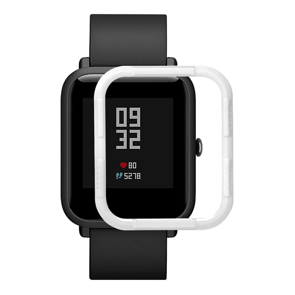 Прочный чехол для часов Huami Amazfit Bip Youth силиконовый защитный с силиконовой рамкой