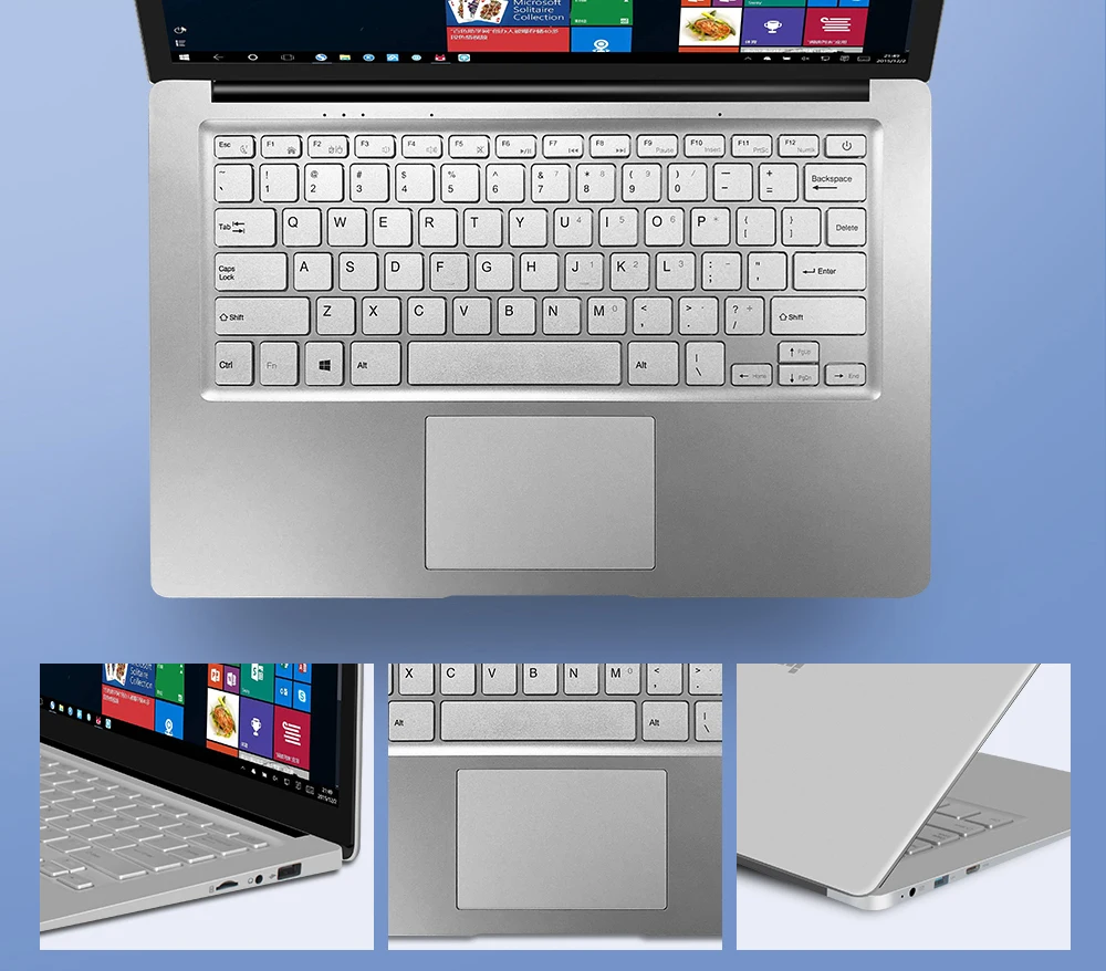 Jumper EZbook S4 ноутбук 14 дюймов 1920*1080 дисплей ноутбук Intel Gemini Lake N4100 ультрабук 4 Гб ram 64 Гб/128 ГБ rom компьютер