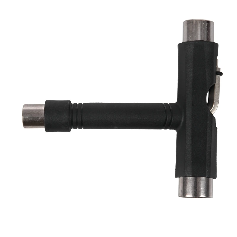 Roller Skate Skateboard Longboard T Shape Board ATB Tool Hex Key Multi-Function Universal Black Useful (black)