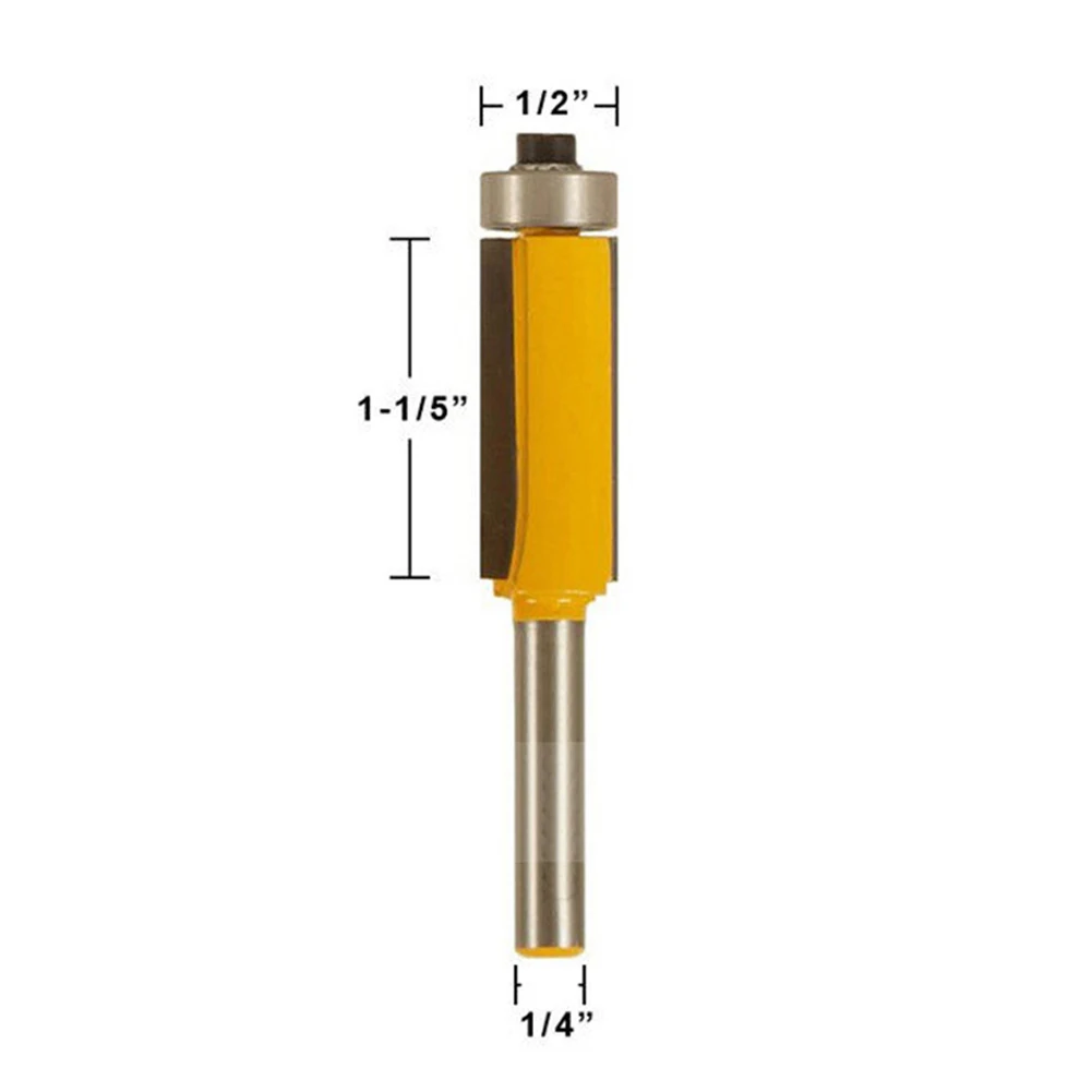 1/4 &quot1/2&quot хвостовик круглый над Бисероплетение кант фрезерный станок для