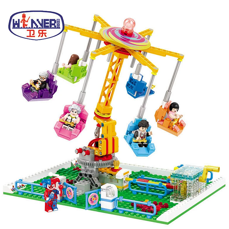 

7044 Compatible Elves Princess Girls Friends Series The Friendship Amusement Park Building Blocks Bricks Kids Gifts