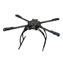 Tarot 650 4-Axis Folding 3K Carbon Fiber Aluminum Tubes Frame Kit TL65B02 For Quadcopter Aircraft Aerial RC FPV Photography