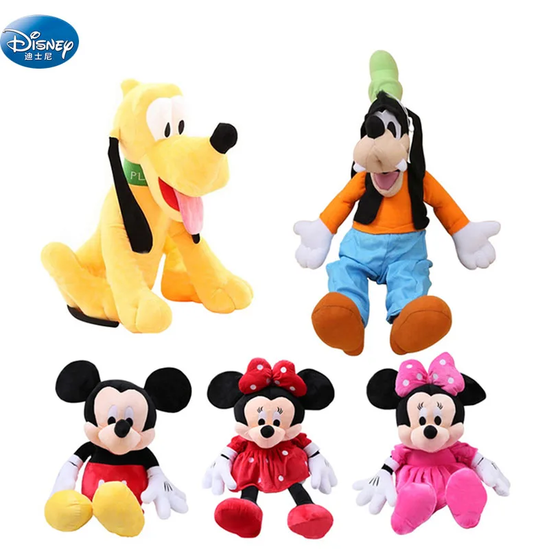 George Hanbury Grammatica Scheur Disney 30 Cm Mickey Mouse Minnie Meisjes Knuffels Leuke Jongen Goofy Hond  Pluto Hond Poppen Kinderen Verjaardagscadeau|null| - AliExpress