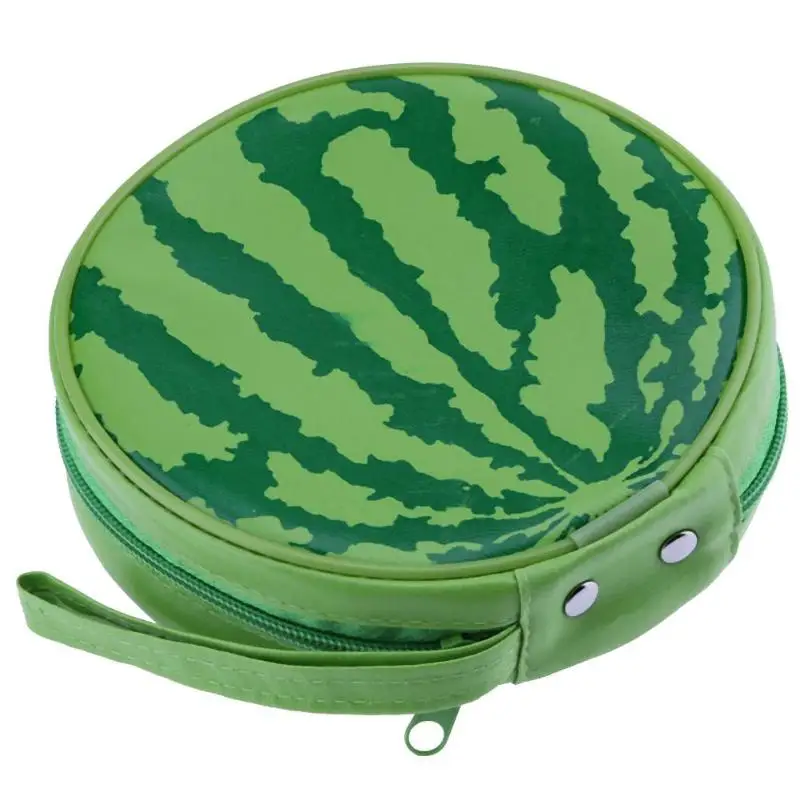 

Watermelon Pattern Portable 24pcs Disc Capacity DVD CD Storage Case