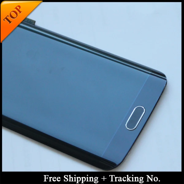 S6 edge with frame Blue
