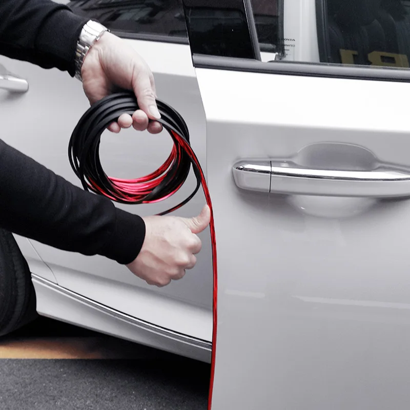 

Door Edge Guard Scratch Strip Protector Stickers For Volkswagen VW Passat Golf Jetta Bora Polo Sagitar Tiguan CC EOS Scirocco