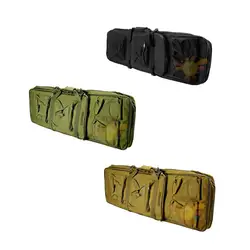 Airsoft 100 120 см сумка-чехол для ружья ружейный Рюкзак Военная Униформа Охота двойной Винтовка Сумка квадратный Carry Сумки Открытый пистолет