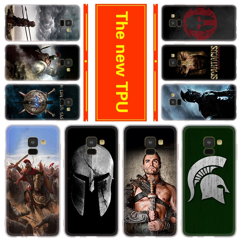 

Phone for Samsung Galaxy A50 A10 A20 A30 A60 A70 a750 a6 a8 a9 a7 2018 Plus a3 a5 a7 2016 2017 Cover Case Spartacus