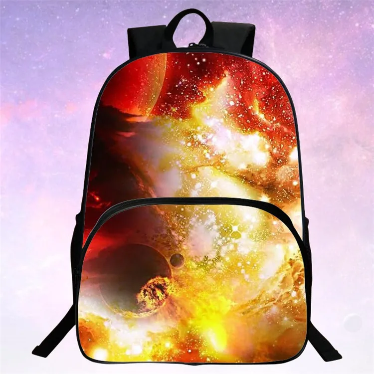 RUNNINGTIGER детские школьные сумки Галактика/Вселенная/Космос 24 цвета печати рюкзак для Teeange девочек мальчиков звезды школьные сумки - Цвет: 16IB2041