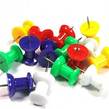 10000 шт. Пластик Обивочные гвозди push Шпильки Ассорти изготовления большого пальца Обивочные гвозди пробковая доска tachuelas Офис Школьные принадлежности