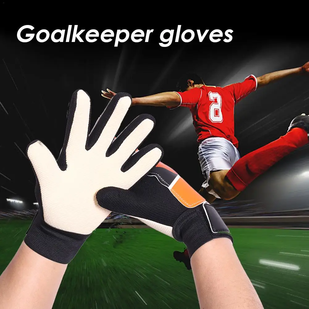 Размер 6 детские футбольные перчатки вратаря Guantes de Portero для детей мягкие вратарские перчатки