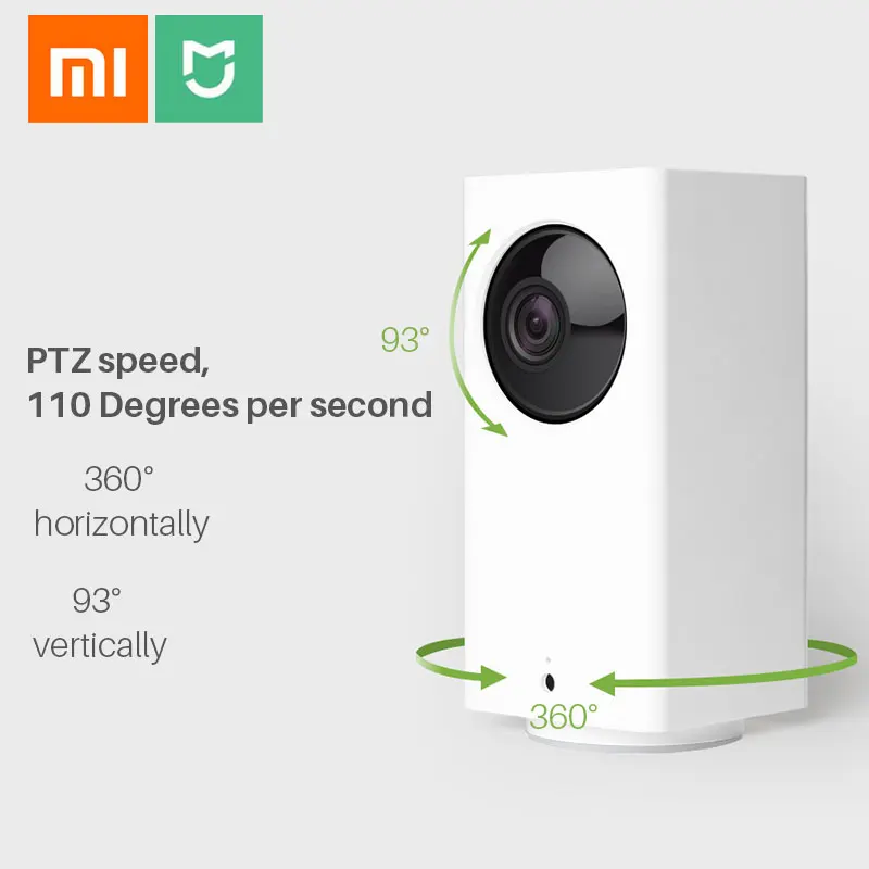 IP камера Xiaomi Mijia dafang 1080P Wi Fi угол обзора 120 градусов|Смарт-гаджеты| |
