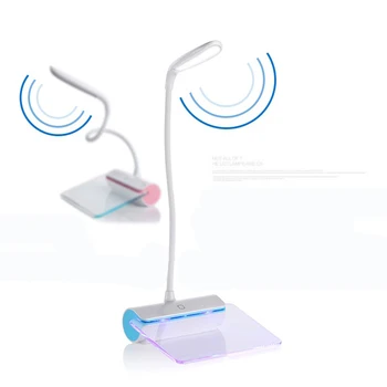 

Desk Lamps USB Led Table Light With Message Board Eye Protection Reading Light Student Bed Gifts For Lover Romantic