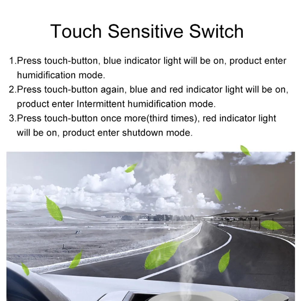 Новое поступление Smart Atomiz Dual 2 порта USB Автомобильное зарядное устройство увлажнитель зарядное устройство адаптер очиститель воздуха 50 мл