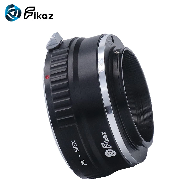 Кольцо адаптер Fikaz для крепления объектива фотокамеры Pentax PK K к корпусу камеры Sony