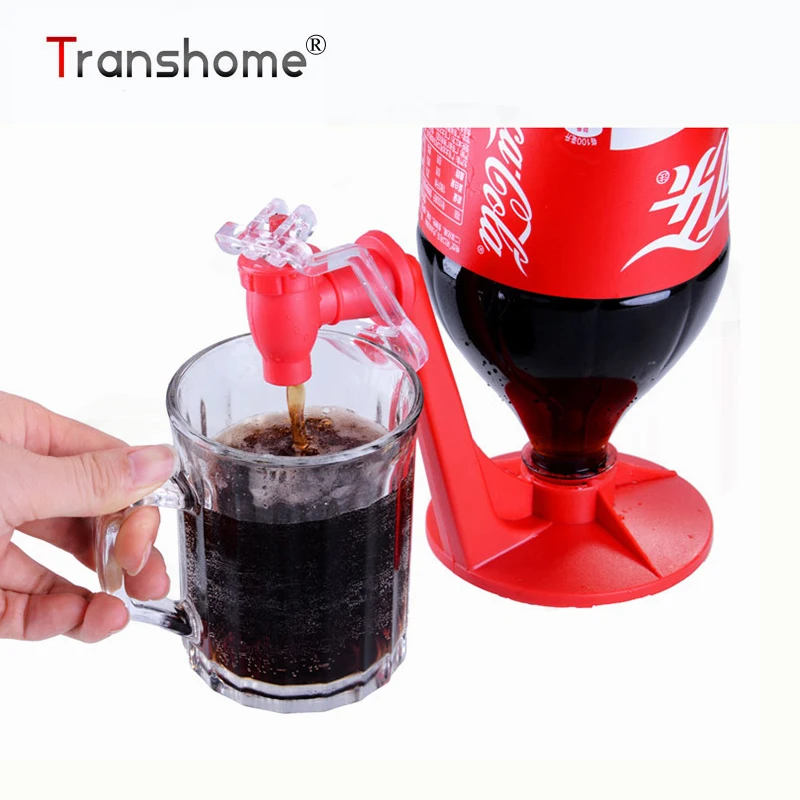 1Pcs Fizz Saver Soda Dispenser Bottle Coke Upside Down Drinking Cola